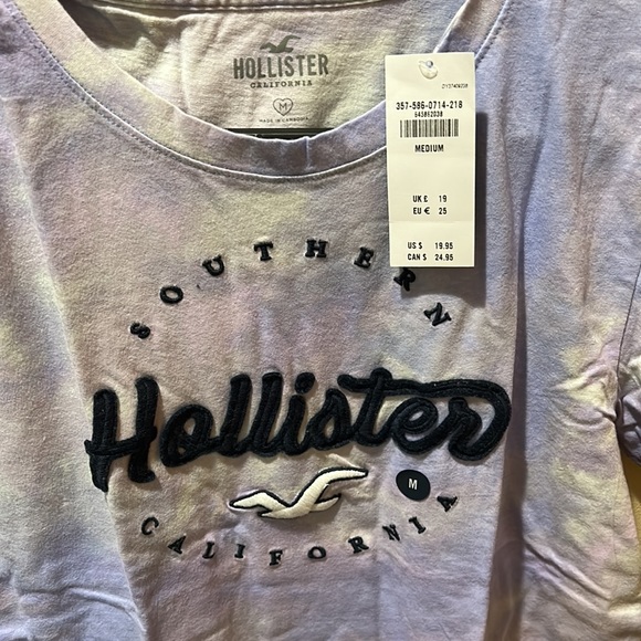 Hollister Tye Dye T-Shirt - Picture 4 of 5